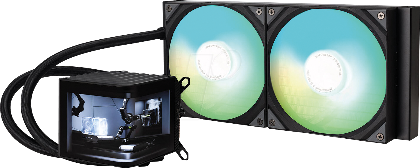 TRYX 650025 - TRYX PANORAMA AiO, ARGB, 280 mm, schwarz TRYX 650025 - TRYX PANORAMA AiO, ARGB, 280 mm, schwarz von TRYX