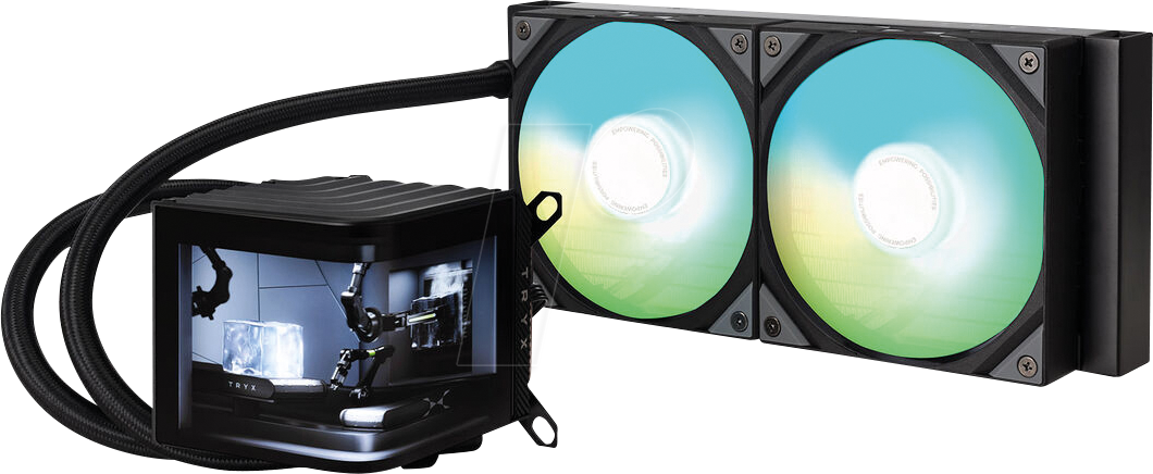 TRYX 650049 - TRYX PANORAMA AiO, ARGB, 240 mm, schwarz TRYX 650049 - TRYX PANORAMA AiO, ARGB, 240 mm, schwarz von TRYX