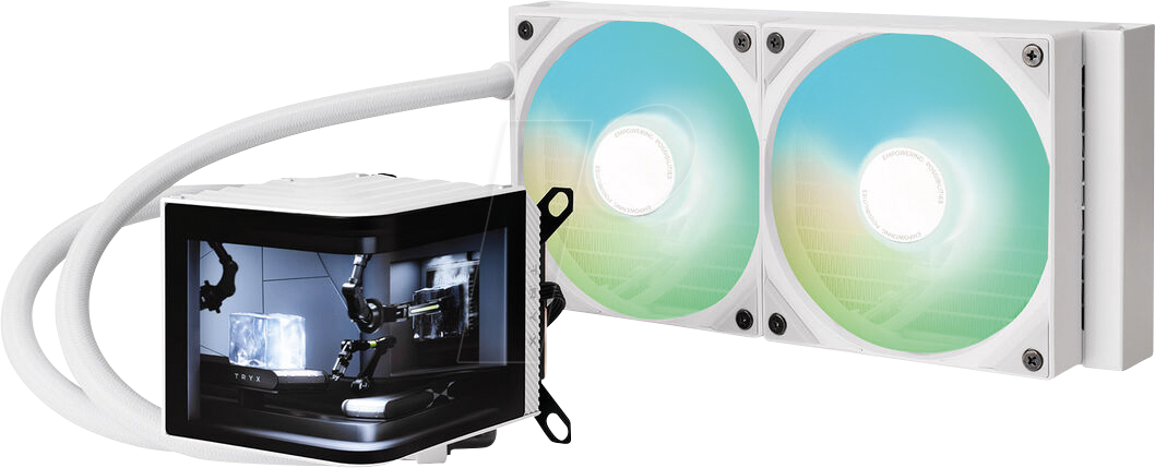 TRYX 650056 - TRYX PANORAMA AiO, ARGB, 240 mm, weiß TRYX 650056 - TRYX PANORAMA AiO, ARGB, 240 mm, weiß von TRYX