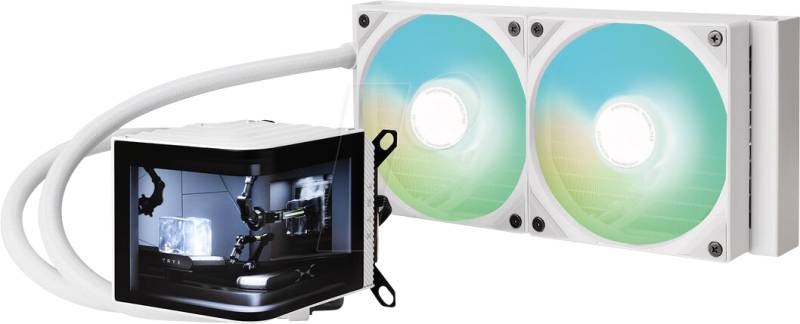 TRYX 650056 - TRYX PANORAMA AiO, ARGB, 240 mm, weiß von TRYX