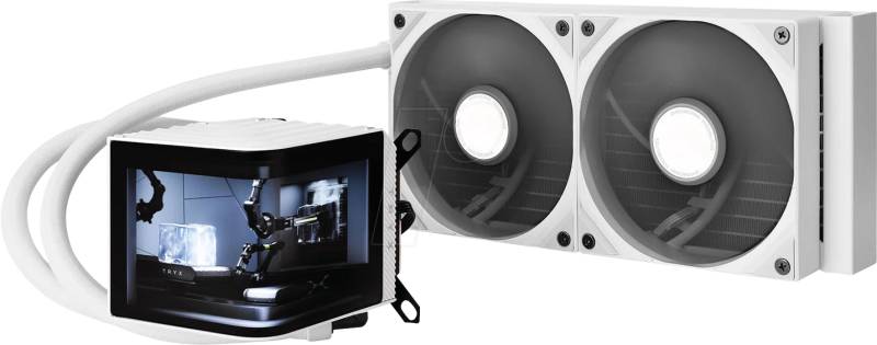 TRYX 650117 - TRYX PANORAMA AiO, 240 mm, weiß von TRYX