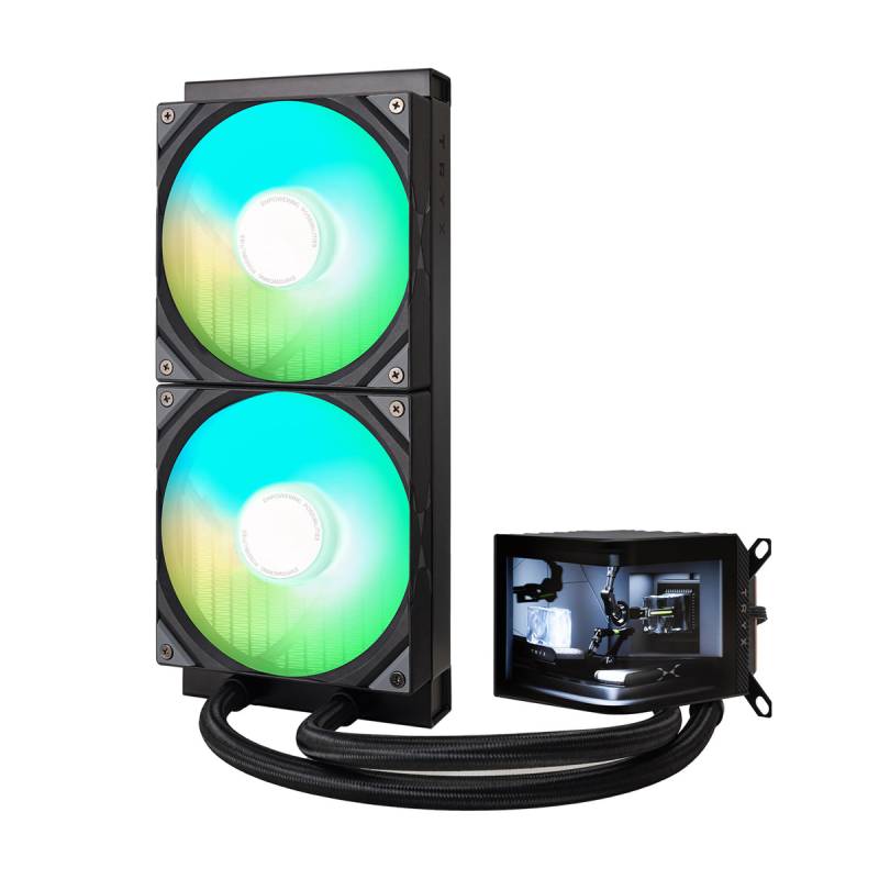 TRYX PANORAMA ARGB 280 schwarz | AiO-Wasserkühlung von TRYX
