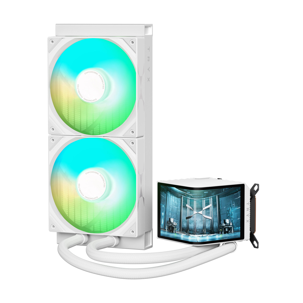 TRYX PANORAMA ARGB 280 weiß | AiO-Wasserkühlung TRYX PANORAMA ARGB 280 weiß | AiO-Wasserkühlung von TRYX