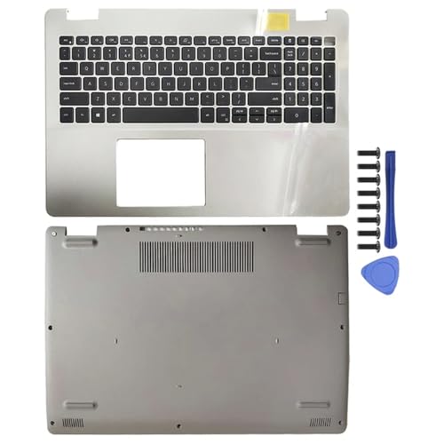Kompatible Laptop-Hülle für 15 5000 Series 5593, inklusive LCD-Rückabdeckung, vorderer Einfassung, Handballenauflage und Gehäuseunterseite(with Keyboard CD) von TRyYCB