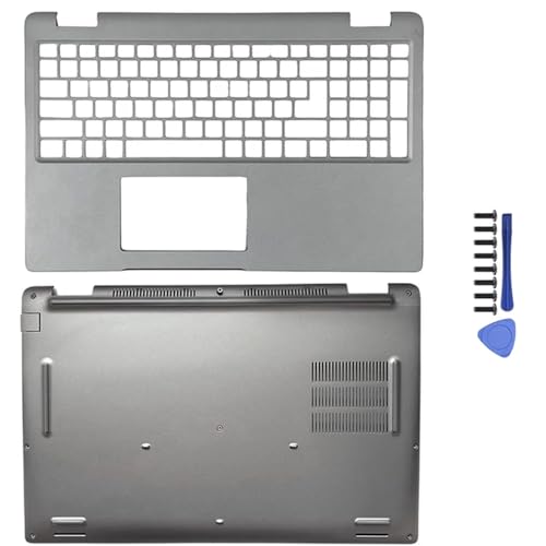 Laptop-Zubehör, kompatibel mit Latitude 5540 E5540 3580 M3580 Notebook, LCD-Rückabdeckung, vordere Blende, Handauflage und unteres Gehäuse(CD Cover) von TRyYCB