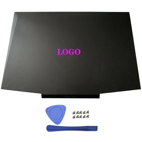 Lila LCD-Rückabdeckung, vordere Blendenscharniere, Handballenauflage und unteres Gehäuse, kompatibel mit 15-DK-Laptop-Modellnummern L56914-001, L57593-001, L65255-001(A Cover) von TRyYCB