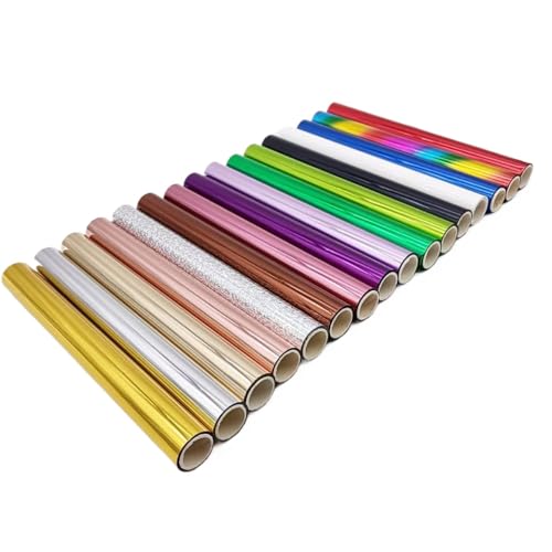 TRyYCB 5 m x 19 cm Toner Reaktive Folienbrötchen Kompatibel mit Laminatoren und Laserdrucker, die Kompatibel mit DIY -Kunsthandwerk auf Lederholz und Stoff geeignet sind von TRyYCB