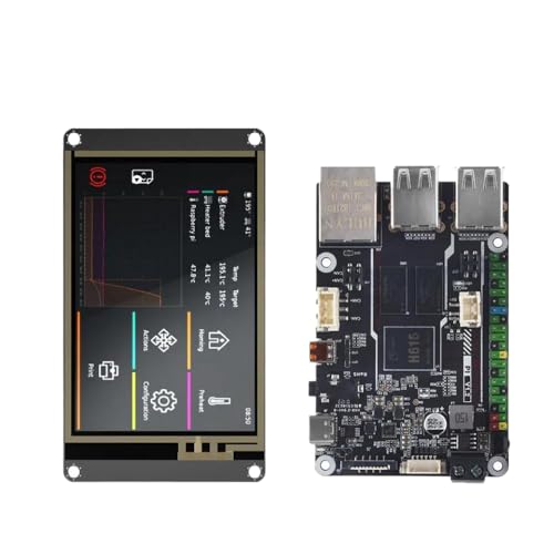 TRyYCB BigTreetech TFT35 SPI V2.1 3,5 Zoll Touchscreenanzeige kompatibel mit 3D -Drucker PI V1.2 Kompatibel mit BTT Manta M8P M4P Board CB1 Klipper Board(TFT35SPI and BTT PI) von TRyYCB