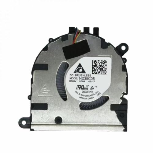 TRyYCB Cooling-Lüfter Kompatibel mit 1030 G7 Series Ersatz ND35C05-19J17 ND35C06-19J18 DC5V 0,5A kompatible Laptop-CPU- und GPU-Kühllösung(ND35C05) von TRyYCB