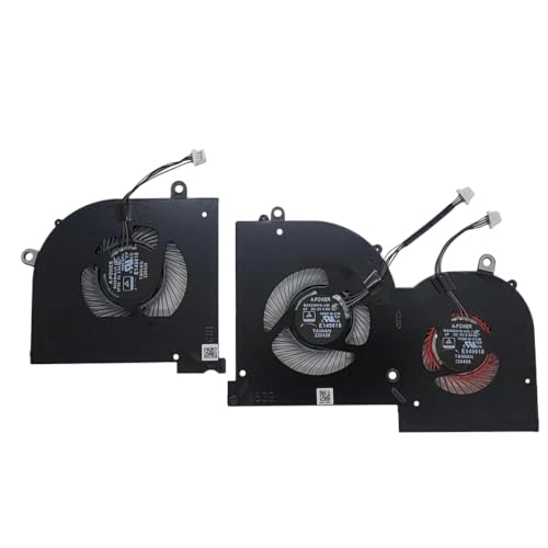 TRyYCB Cooling-Lüfter Kompatibel mit CPU und GPU-kompatibel mit GS65 Stealth GTX 1060 1070 WS65 P65 Creator Core Core 8. Gen MS-16Q1 MS-16Q2 MS-16Q3 TRyYCB Cooling-Lüfter Kompatibel mit CPU und GPU-kompatibel mit GS65 Stealth GTX 1060 1070 WS65 P65 Creator Core Core 8. Gen MS-16Q1 MS-16Q2 MS-16Q3 von TRyYCB