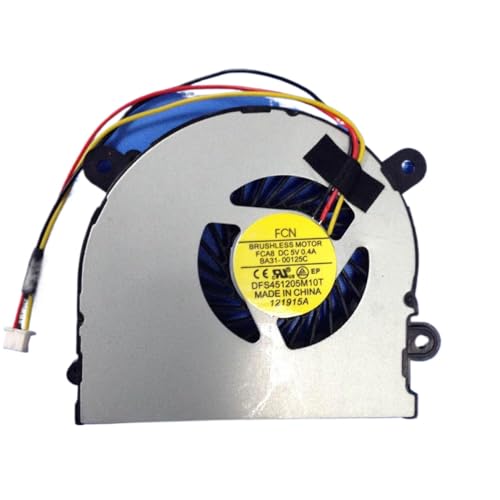 TRyYCB Cooling-Lüfter Kompatibel mit Laptop-CPU-kompatibel mit S6000 x600 7872 C4500 Modelle AB6505HX-J03 AB6605HX-J03 6-31-W25HS-100 BS5005HS-U89 von TRyYCB