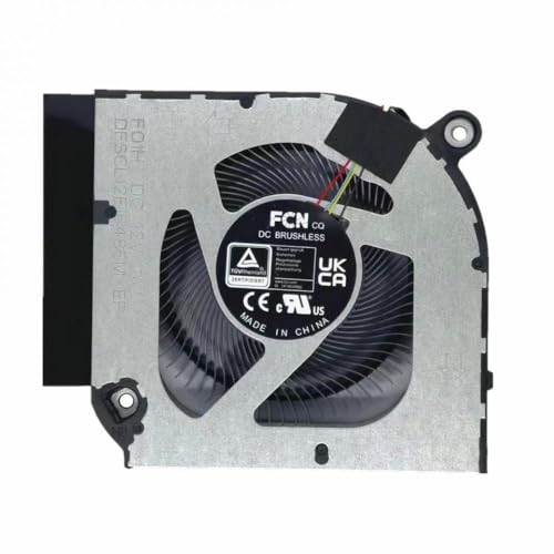 TRyYCB Cooling-Lüfter Kompatibel mit Laptop-CPU und GPU kompatibel mit Helios Neo 16 Serie PHN16-71 PHN18-71 PHN16-71-5606 N22Q22 DFSCL12E16486M(Right ONE) von TRyYCB