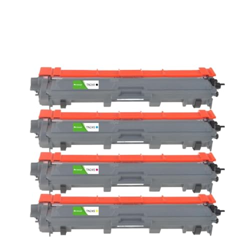 TRyYCB Coraljet Toner -Patronen Kompatibel mit TN241 TN245 kompatibel mit 9015CDW 9020CDW 9022CDW 3140CW 3142CW 3150CDN(TN241 Black) von TRyYCB
