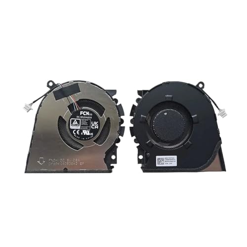TRyYCB Ersatz-Laptop-Lüfter Kompatibel mit Pro14 M3400Q M3401Q K3400P M7400Q X7400P, kompatibel mit CPU und GPU(CPU) von TRyYCB