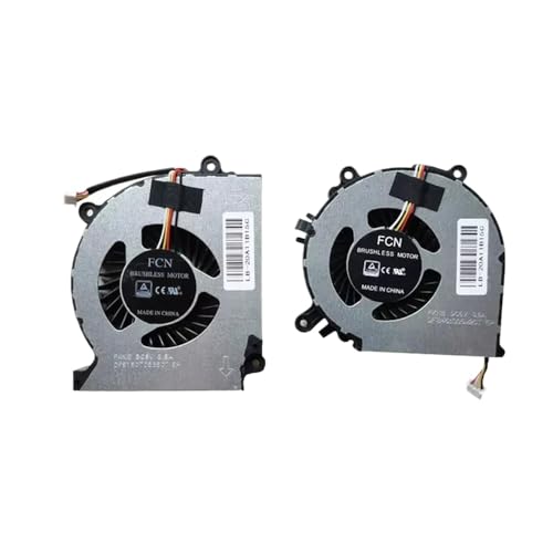 TRyYCB Ersatz-Laptop-Lüfter Kompatibel mit TX6 CT3A1 CT5A1 CT5DT CT5A2 ZX6 CT5H2, kompatibel mit verschiedenen Modellen(CPU and GPU) von TRyYCB