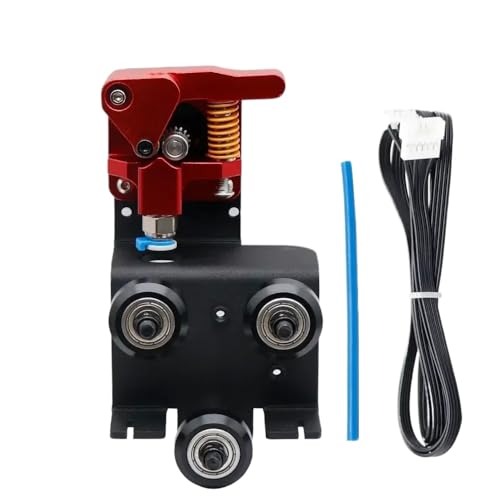 TRyYCB Flexible Druckfilament einfach zu verwenden kompatibel mit Ender 3er CR-10 Direct Drive Extruder-Support-Platten-Upgrade mit Touristenausrüstung kompatibel(Plate with Wheel) von TRyYCB