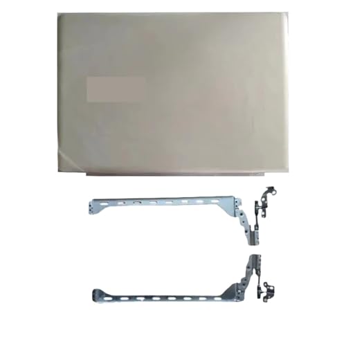 TRyYCB Kompatibel LCD Back Cover Vordere Abdeckung Palm Rest Tastatur Untere Abdeckung Scharnier Kompatibel mit NP910S3K NP905S3K NP910S3L NP905S3L Notebook(White A Hinges) von TRyYCB