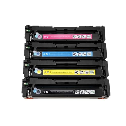 TRyYCB Kompatible 206A 207A Tonerkartusche Kompatibel mit Laserdrucker Pro M255 M255dw M255nw MFP M282nw M283fdw M283fdn Kein Chip(Yellow) von TRyYCB