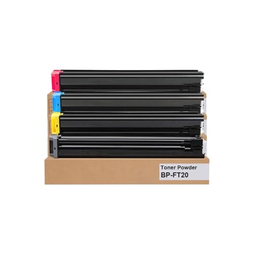 TRyYCB Kompatible BP-FT20-Tonerpatrone Kompatibel mit BP-20C25 20C20 10C20 Kopierer und Ersatzteile BK375G CMY195G(M) von TRyYCB