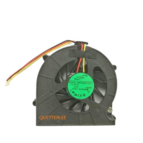 TRyYCB Kompatibler CPU -Lüfter Kompatibel mit Verschiedene Modelle C600 C600D C645 L630 3Pin von TRyYCB