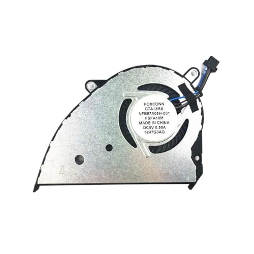 TRyYCB Kompatibler Cooling-Lüfter Kompatibel mit 14-CE-Serien-Laptop-Modelle wie 14-CE1004TX 14-CE1006TX Ersatzteil L26368-001 L26367-001 NS85B00-17K16 DC5V 0,5A TRyYCB Kompatibler Cooling-Lüfter Kompatibel mit 14-CE-Serien-Laptop-Modelle wie 14-CE1004TX 14-CE1006TX Ersatzteil L26368-001 L26367-001 NS85B00-17K16 DC5V 0,5A von TRyYCB