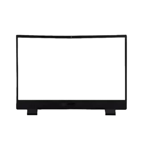 TRyYCB Kompatibles Zubehör Kompatibel mit 15,6-Zoll-Laptop-LCD-Rückabdeckung, vordere Lünette, Handballenauflage, untere Scharniere Kompatibel mit NITRO5 AN515-58G AN515-58(Black B Cover) von TRyYCB
