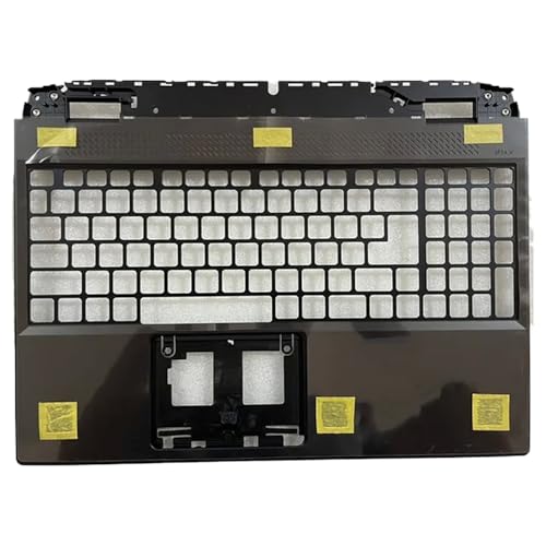 TRyYCB Kompatibles Zubehör Kompatibel mit 15,6-Zoll-Laptop-LCD-Rückabdeckung, vordere Lünette, Handballenauflage, untere Scharniere Kompatibel mit NITRO5 AN515-58G AN515-58(Black C Cover) von TRyYCB