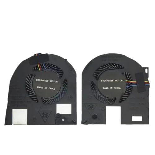 TRyYCB Laptop-Kühlventilator Kompatibel mit 5 V 4-polige 4-Kabel kompatibel mit 7530 M7530 7540 M7540(Pair Fan) von TRyYCB