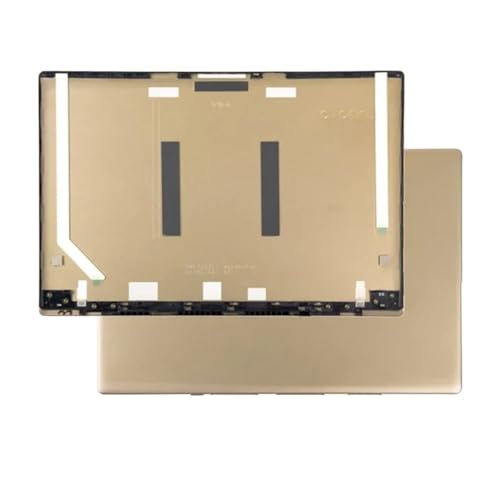 TRyYCB Laptop-LCD-Rückseite, vordere Lünette, Handballenauflage, unteres Scharnier, kompatibel mit 320S-13 7000-13 320S-13ISK 320S-13IKB(A Cover Gold) von TRyYCB