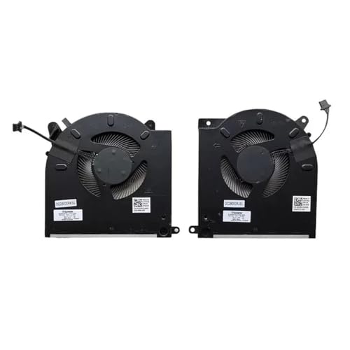 TRyYCB Laptop-Lüfter Kompatibel mit kompatible M15-R3 M15-R4 CPU-GPU-Modelle 0D1X38 0TG9V0(CPU and GPU) von TRyYCB