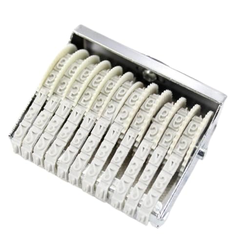 TRyYCB Portable 8/10 -Ziffern Nummer Datum Preisstempel Kompatibel mit Store Office Verwenden Sie Roller -Briefmarken, die mit Inkad kompatibel sind(Only 8 Digits Stamp) von TRyYCB