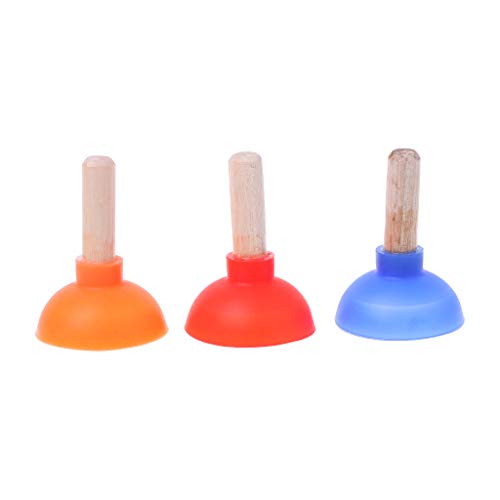 TSBB Mini Colorful Toilet Shape Plunger Holder Sucker Stand for Mobile Phone PSP von TSBB