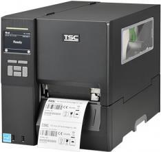 TSC MH341T, 12 Punkte/mm (300dpi), Disp., RTC, USB, RS232, Ethernet Etikettendrucker, Thermotransfer, Auflösung: 12 Punkte/mm (300dpi), Druckbreite (max.): 104mm, Rollendurchmesser (max.): 203mm, Geschwindigkeit (max.): 305mm/Sek., USB (Host), RS232, Ethernet, Micro SD-Slot, RAM: 256MB, Flash: 512MB, Display (Touchscreen), Real Time Clock, Black Mark Sensor, Gap Sensor, inkl.: Netzteil, Netzkabel (EU) (MH341T-A001-0302) von TSC