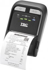 TSC TDM-20, 8 Punkte/mm (203dpi), RTC, USB, BT, NFC Mobildrucker, Thermodirekt, 8 Punkte/mm (203dpi), Medienbreite (max): 58mm, Druckbreite (max.): 48mm, Rollendurchmesser (max.): 40mm, Geschwindigkeit (max.): 102mm/Sek., USB, Bluetooth, NFC, RAM: 32MB, Flash: 16MB, Real Time Clock, Etiketten Sensor, inkl.: Netzteil, Netzkabel, Gürtelclip, Akku, QSG (99-082A102-1002) von TSC