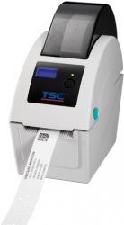 TSC TDP-225W, 8 Punkte/mm (203dpi), Disp., RTC, TSPL-EZ, Ethernet Wristband-Drucker, Thermodirekt, Auflösung: 8 Punkte/mm (203dpi), Medienbreite (max): 52mm, Druckbreite (max.): 52mm, Rollendurchmesser (max.): 165mm, Geschwindigkeit (max.): 127mm/Sek., Ethernet, Micro SD-Slot, TSPL-EZ, RAM: 8MB, Flash: 4MB, inkl.: Display, Real Time Clock, Kabel (USB), Netzteil, Netzkabel, Label Design Software (99-039A002-0302) von TSC