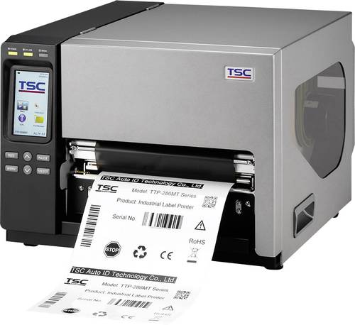 TSC TTP-286MT Etiketten-Drucker Thermotransfer 203 x 203 dpi Etikettenbreite (max.): 241.3mm USB, RS von TSC