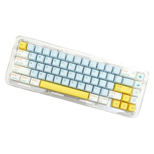 TSMORY 135key/set XDA Höhe Flacher Traumschlüsselkap Für Mechanische Tastaturen PBTS Farbstoff Subbetten Schlüsselkappen Für Schalter von TSMORY