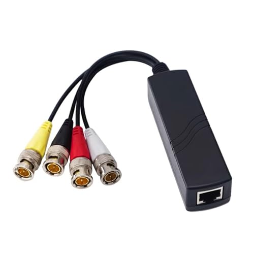 TSMORY 4Channel 8MP Passive Video Balun Transceiver Für CCTV von TSMORY
