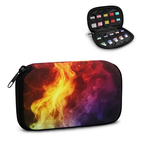 TSOVTHRID Fireprint Flash Drive Storage Case 10 Slots USB Holder Storage Bag Electronic Accessories Organizer Lightweight Easy to Carry for Man Teers Business Work Study TSOVTHRID Fireprint Flash Drive Storage Case 10 Slots USB Holder Storage Bag Electronic Accessories Organizer Lightweight Easy to Carry for Man Teers Business Work Study von TSOVTHRID
