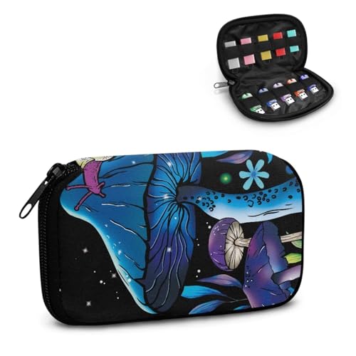 TSOVTHRID USB-Flash-Laufwerk-Hülle, 10 Steckplätze, Daumenlaufwerk, Caes, Flash-Laufwerk, Organizer, tragbar, für Damen, Teenager, Business, Arbeit, Studium von TSOVTHRID