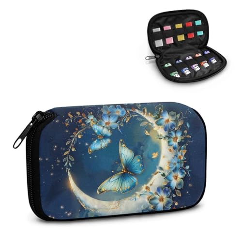 TSOVTHRID USB-Stick-Halter, 10 Steckplätze, elektronisches Zubehör, Organizer, USB-Halterung, Aufbewahrungstasche, einfach zu tragen, für Damen, Teenager, Business, Arbeit, Studium von TSOVTHRID