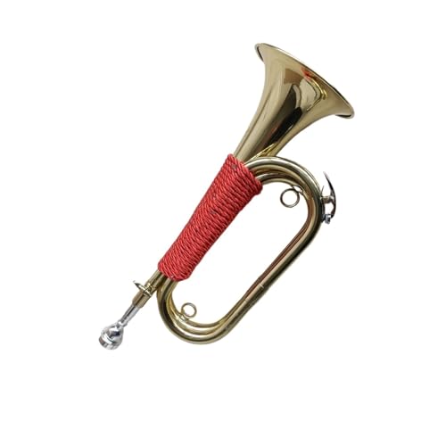 Trompete für Anfänger B-Band-Trompete Professionelle Arbeitssparende Blechblastrompete Mit 7c-Mundstück von TSTS