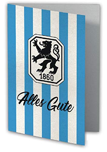 TSV 1860 Glückwunschkarte für Geburtstag und andere Anlässe von TSV 1860 München
