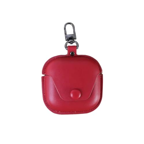 TSVSXS PU-Hülle, kompatibel mit Shokz OpenFit Air 2024/OpenFit 2023/OpenFit 2 2025, OpenFit 2 2025, weiches Leder, stoßfeste Schutzhülle für offene Ohrhörer, Abdeckung für Herren von TSVSXS