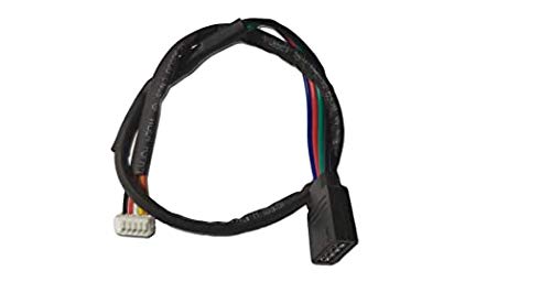 für AM4 RGB Kabel für Wraith Spire RGB LED Lichtsockel AM4 4-Pin Anschluss CPU Kühler Lüfter (Kabellänge: 12") von TT Racing