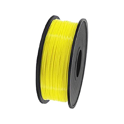 3D Stift Filament PLA Filament 1,75 mm Spule Rolle für 3D Pen PLA Filament 1,75mm Printer 3D Filament 3D Druckmaterialien 3D Drucker Stift PLA Filament -10m (Gelb) von TT-