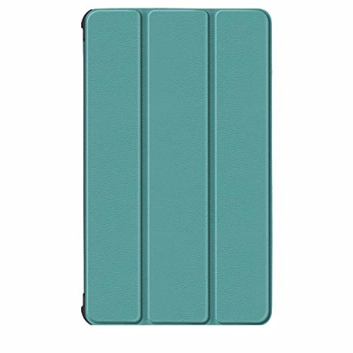 Hülle Kompatibel mit Samsung Tab A7 Lite 8.7 Zoll 2021 Tablet Protective Cases Covers, Kunstleder Hülle Schutzhülle PU mit Standfunktion Geschäftshülle Cover Case (Grün) von TT-