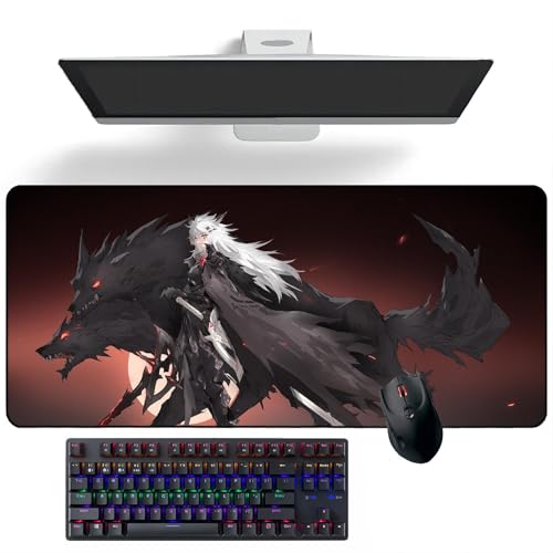 TTAHL Anime Mauspad Arknights Lappland Anime Schreibtischmatte Tastaturmatte große Mauspads Gummi Mauspads TTAHL Anime Mauspad Arknights Lappland Anime Schreibtischmatte Tastaturmatte große Mauspads Gummi Mauspads von TTAHL