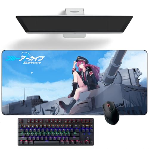 TTAHL Anime Mauspad Blue Archive Natsume Iroha Anime Mauspads Schreibtischunterlage Tastaturmatte große Mauspads TTAHL Anime Mauspad Blue Archive Natsume Iroha Anime Mauspads Schreibtischunterlage Tastaturmatte große Mauspads von TTAHL