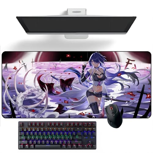 TTAHL Anime Mauspad Honkai: Star Rail Acheron Anime Mauspads Schreibtischunterlage Tastaturmatte große Mauspads TTAHL Anime Mauspad Honkai: Star Rail Acheron Anime Mauspads Schreibtischunterlage Tastaturmatte große Mauspads von TTAHL